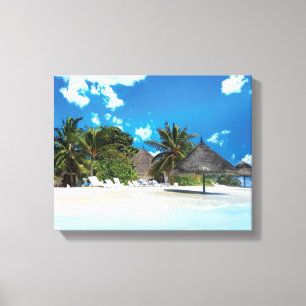 Exotic Beach Canvastryck