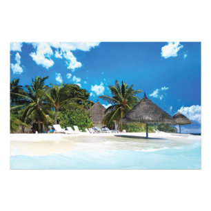 Exotic Beach Fototryck