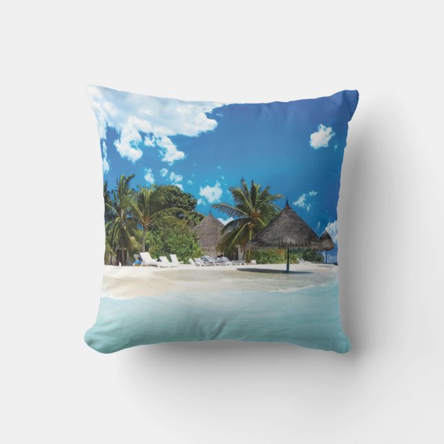 Exotic Beach Kudde (Framsida)
