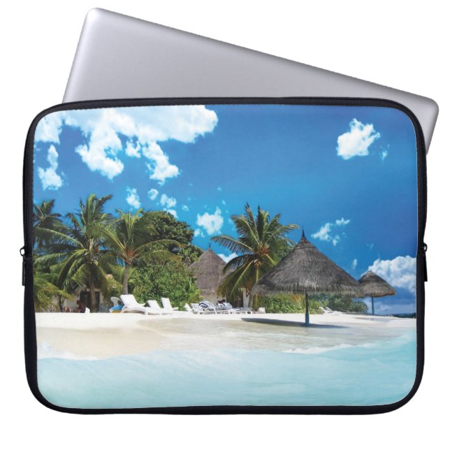 Exotic Beach Laptop Fodral (Framsidan)