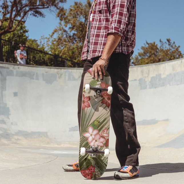 Exotic Bird Paradise 4 #art #tropical Mini Skateboard Bräda 18,5 Cm (Utomhus 2)