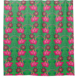 Exotic Bird Shower Curtain