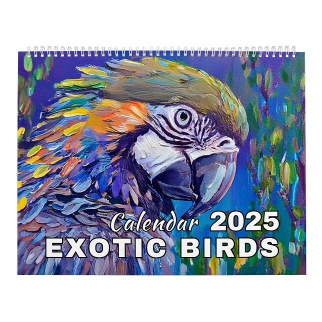 Exotic Birds Kalender (Omslag)