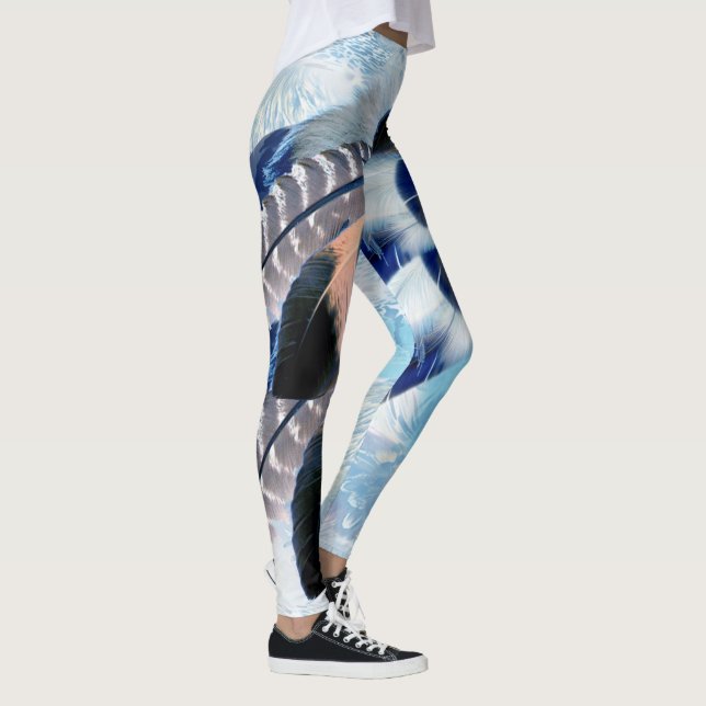 Exotic Blue Dream Catcher Leggings (Höger)