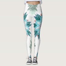 Exotic Blue Flower Mandala