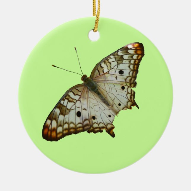 Exotic Butterfly från Saint Lucia Julgransprydnad Keramik (Framsidan)
