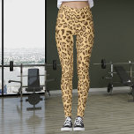 Exotic Cheetah-utskrift Leggings<br><div class="desc">Naturligt leopardtryck med senapsbrun och svart färg Leggings är ett djärvt och modernt val med en levande brun bakgrund och ett svårtolkat leopard print mönster. Den unika kombinationen av det slående bruna färg och det klassiska leopardavtrycket skapar en fängslande fusion av modern och animalisk estetik. Dessa lagar är mångsidiga och...</div>