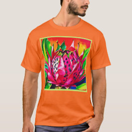 Exotic Dragon Fruit Bloom T Shirt
