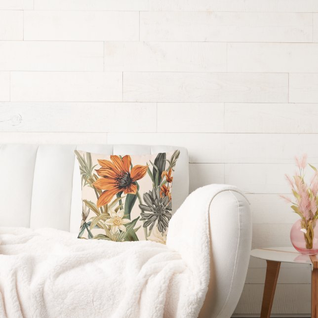 Exotic Flowers for Seasonal Home Decor Kudde (Soffa)