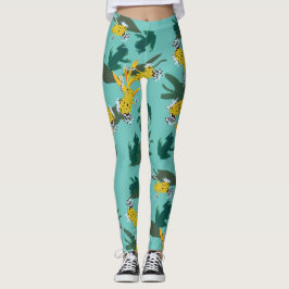 Exotic Frogs Mönster Leggings
