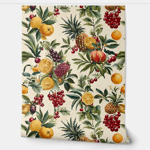 Exotic Fruits Tapet - Vibrant Tropical Decor