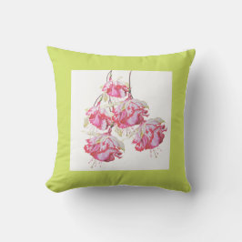 Exotic Fuchsias på Dekorativ kudde