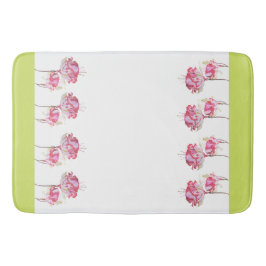 Exotic Fuchsias på en badmatt Badrumsmatta