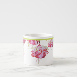 Exotic Fuchsias på en Espresso Mugg Espressomugg