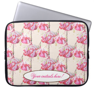Exotic Fuchsias på Laptop sleeve