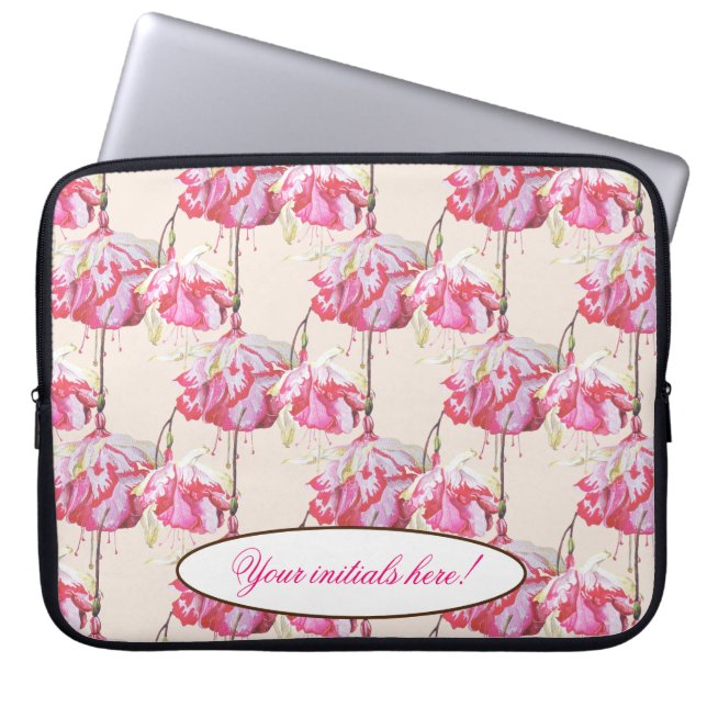 Exotic Fuchsias på Laptop sleeve (Framsidan)