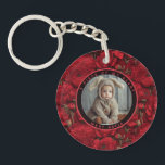 Exotic Graduation Gifts Ranunculus Floral<br><div class="desc">this custom photo floral keychain presents custom visuals with decorative botanical accents, offering emotional value . .valentines keepsake , in loving memory , photo keepsake , wedding favors , birthday party , graduation , groomsman gift , for him , womens accessories , moms day gifts</div>