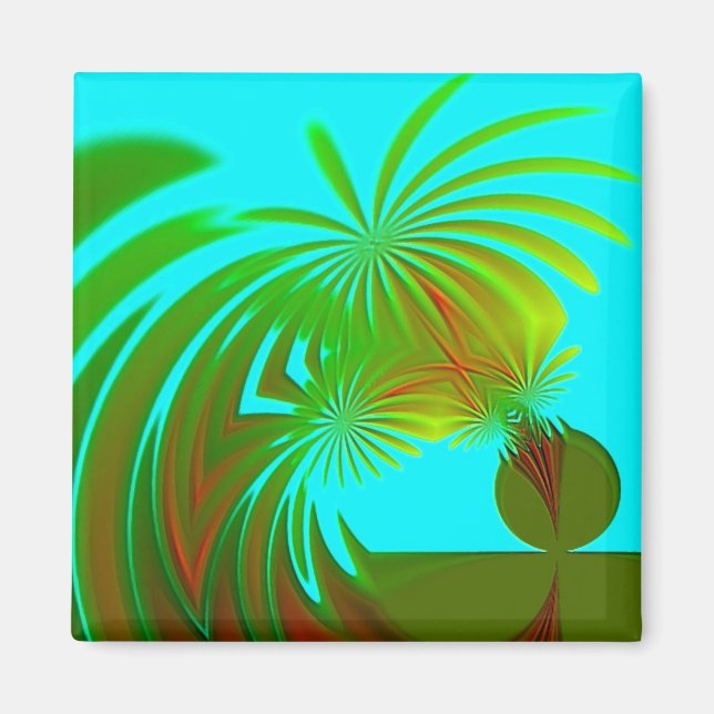 Exotic Handflatan Magnet (Framsidan)