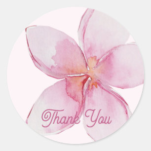 Exotic Hawaiian Flower Tack Sticker Runt Klistermärke