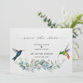 Exotic Hummingbirds Eucalyptus Protea Wedding Spara Datumet