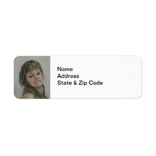 Exotic Jewel I-Adressetiketter Returadress Etikett