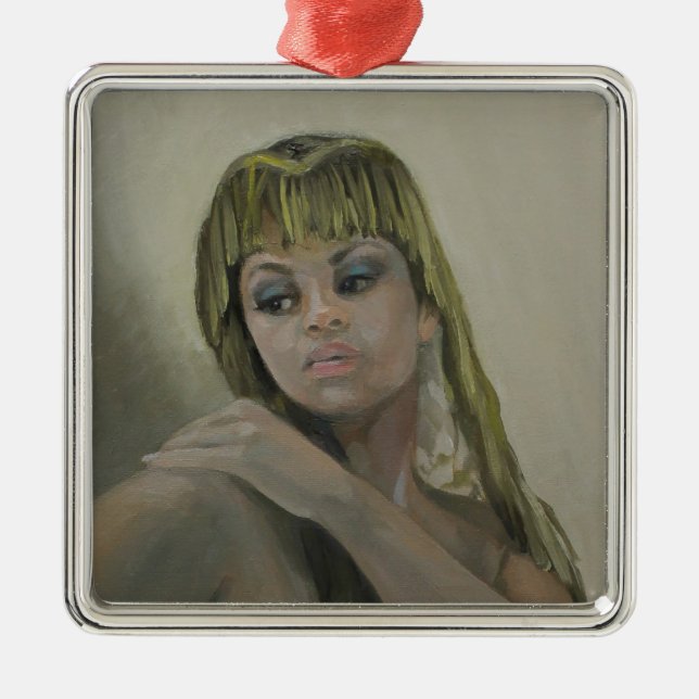 Exotic Jewel II Premium Square Ornament (Framsidan)