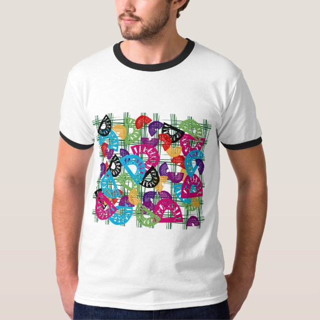 Exotic Kiwi Cocktail on Grass (Spain&New Zealand) T Shirt (Framsida)
