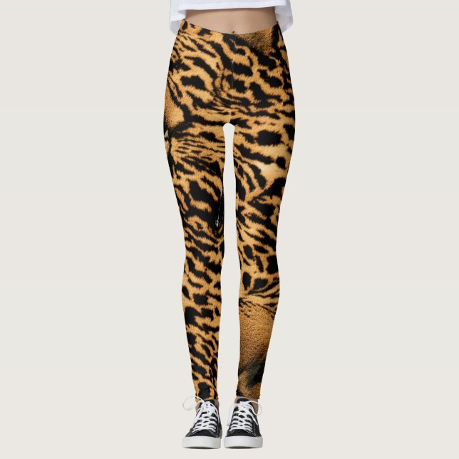 Exotic Kung Cheatah Leggings (Framsida)