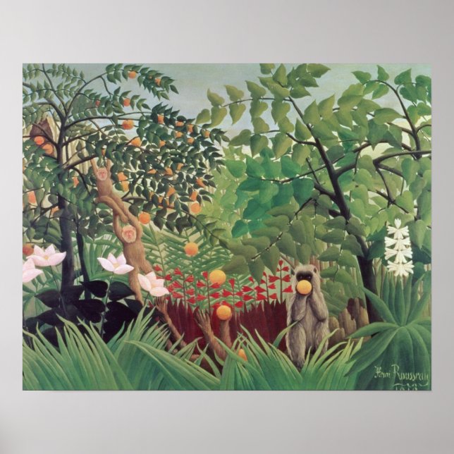 Exotic Ligcape, 1910 Poster (Framsidan)