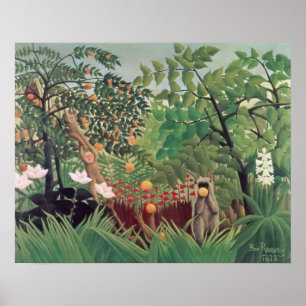Exotic Ligcape, 1910 Poster