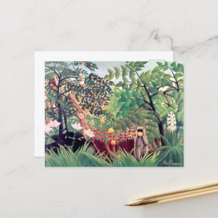 Exotic Ligcape Henri Rousseau Vykort