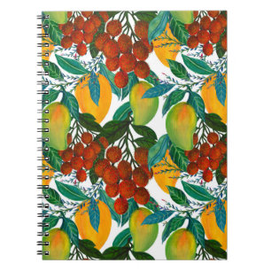 Exotic Mango: Sommarsömlös Anteckningsbok