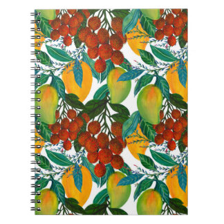 Exotic Mango: Sommarsömlös Anteckningsbok