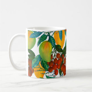 Exotic Mango: Sommarsömlös Kaffemugg
