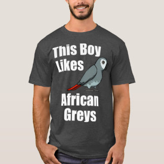 Exotic Parrot Cute Animal den här pojken gillar mo T Shirt