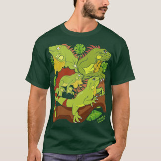 Exotic Pet Reptile Tropical Löv Lizard Owner Ig T Shirt