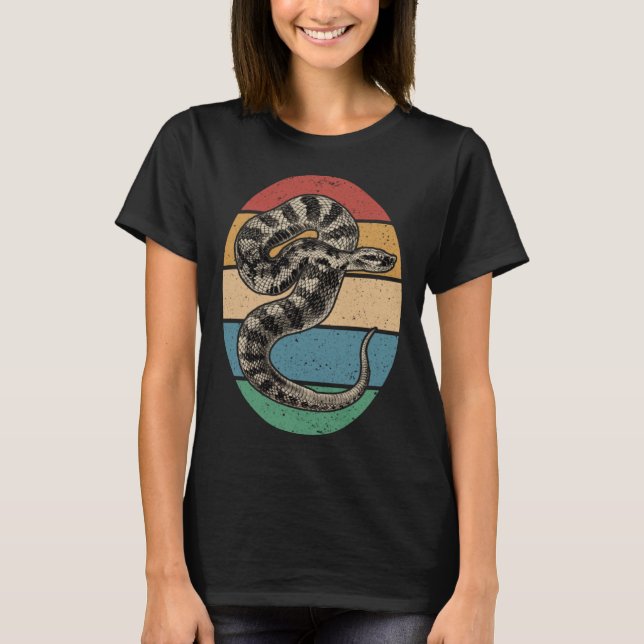 Exotic Pet Snake Reptile Ball Python Snake T Shirt (Framsida)