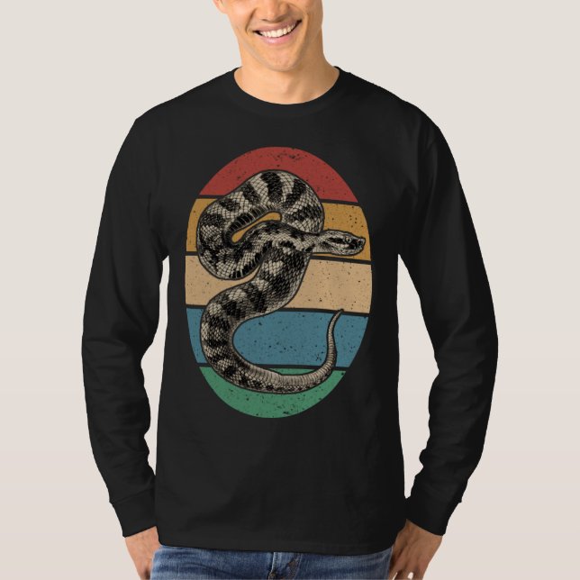 Exotic Pet Snake Reptile Ball Python Snake T Shirt (Framsida)