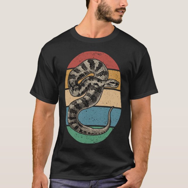 Exotic Pet Snake Reptile Ball Python Snake T Shirt (Framsida)