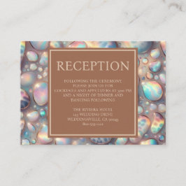 Exotic Posh Reception Details Enclosure Cards Tilläggskort