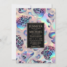 Exotic Posh Wedding Invitation Inbjudningar