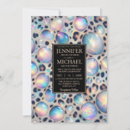 Exotic Posh Wedding Invitation Inbjudningar