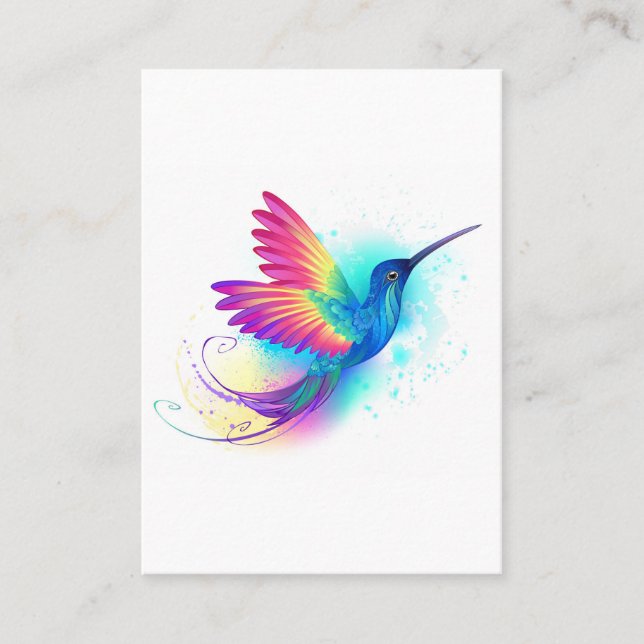Exotic Rainbow Hummingbird (Framsida)