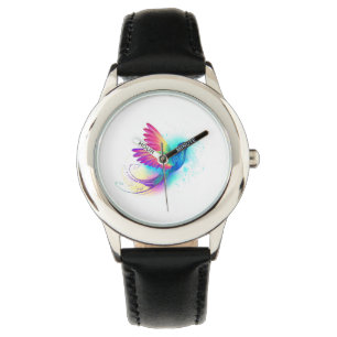 Exotic Rainbow Hummingbird Armbandsur