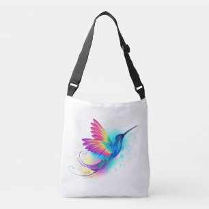 Exotic Rainbow Hummingbird Axelväska