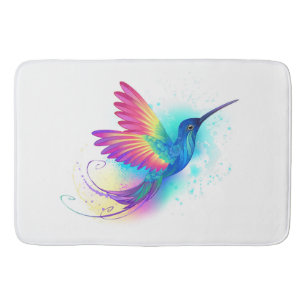 Exotic Rainbow Hummingbird Badrumsmatta