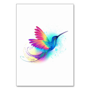Exotic Rainbow Hummingbird Bordsnummer