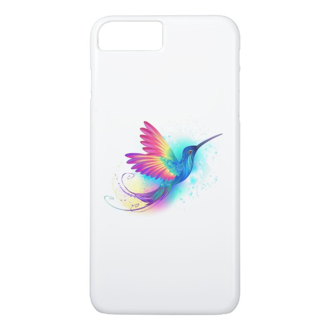 Exotic Rainbow Hummingbird Case-Mate iPhone Skal (Baksida)
