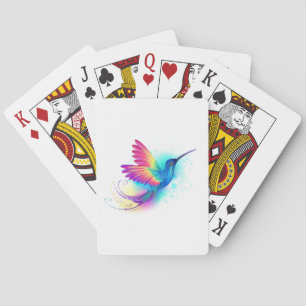 Exotic Rainbow Hummingbird Casinokort