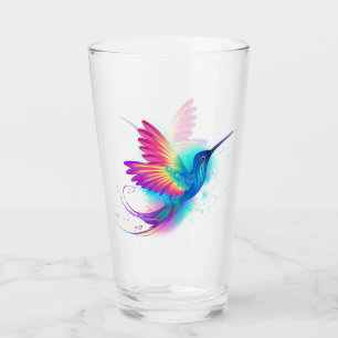 Exotic Rainbow Hummingbird Glaskopp